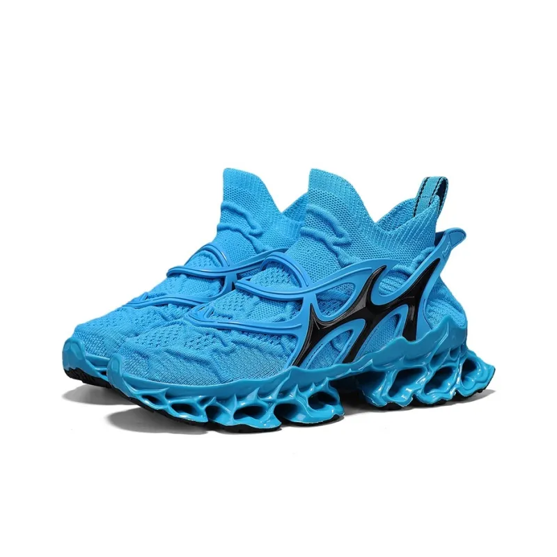 Comanier Cushioning And Breathable Mid Top Casual City Commute Sprint Long Distance Running Shoes Unisex-34