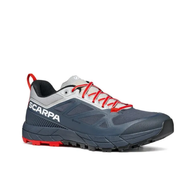 SCARPA Cushioning Anti-Slip And Wear-Resistant Low-Top Trekking Shoes Unisex Blue-2