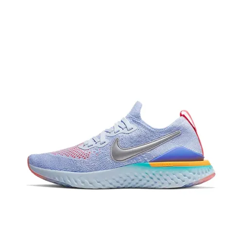 Nike Epic React Flyknit 2 Aluminum GS