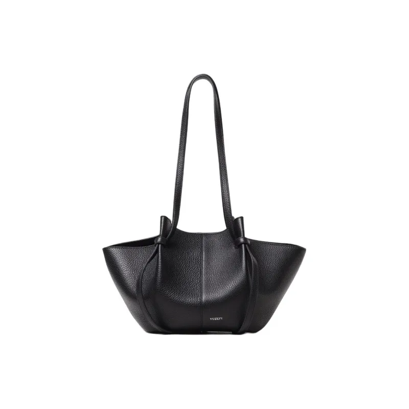 YUZEFI Mochi Logo Printed Tote Bag-0