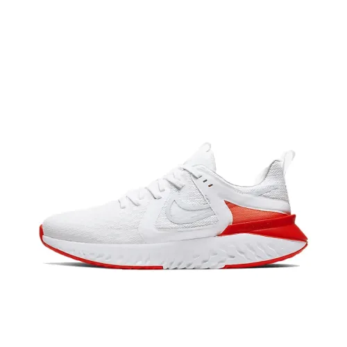 Nike Legend React 2 Running Shoes Women's Low-Top White/Red