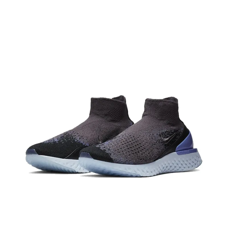 Nike Rise React Flyknit Thunder Grey Sapphire-2