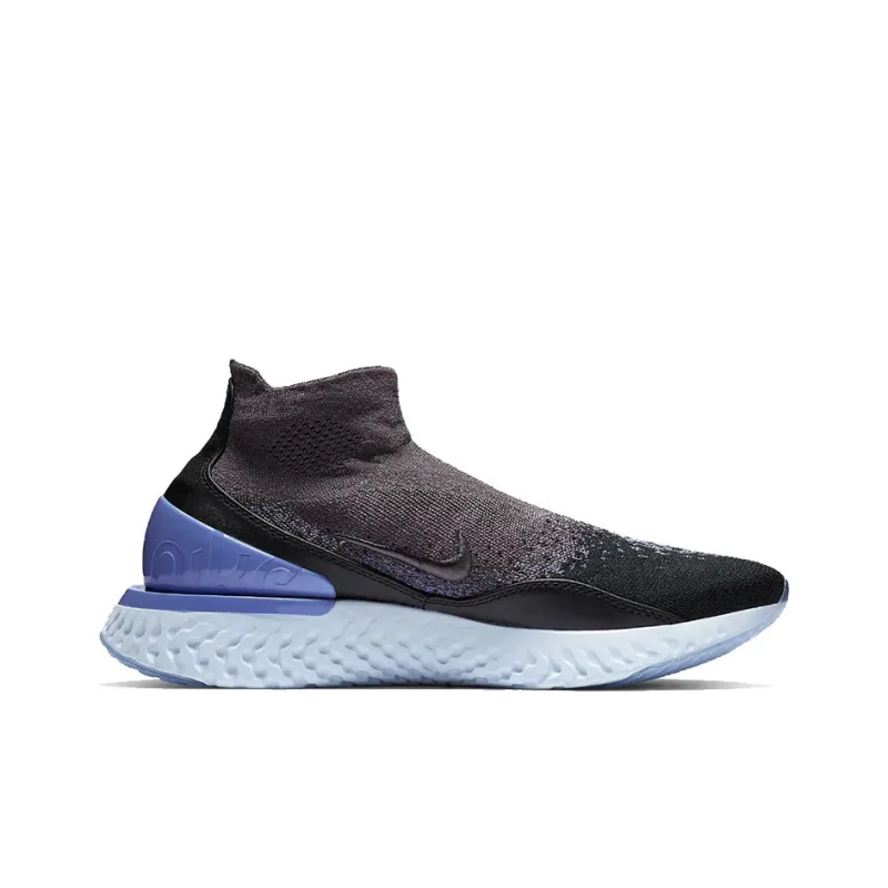 Nike Rise React Flyknit Thunder Grey Sapphire-1