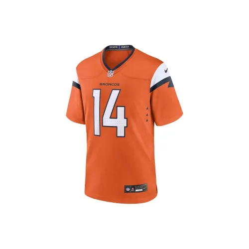 Nike NFL Rugby Jerseys Men Orange