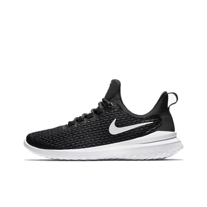 Nike Renew Rival 2E Wide 'Black White' Women's-0