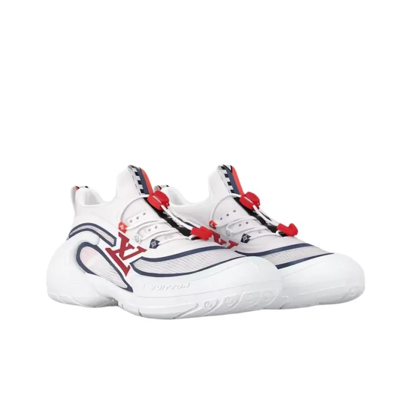 LOUIS VUITTON 37th America's Cup Low Top Casual Shoes Men's White-2