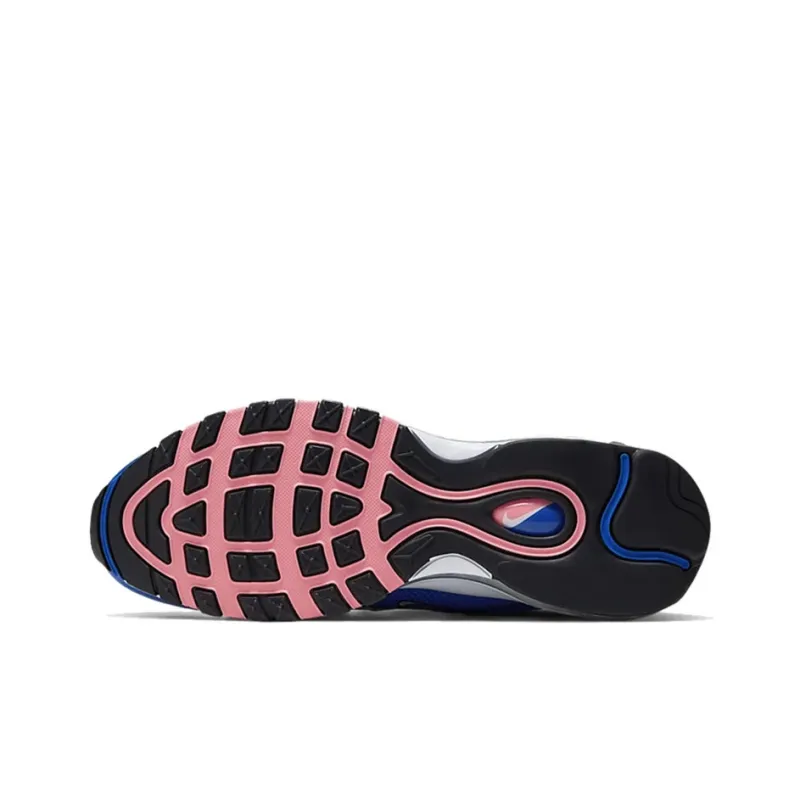 Nike Air Max 97 White Game Royal Pink Gaze-4