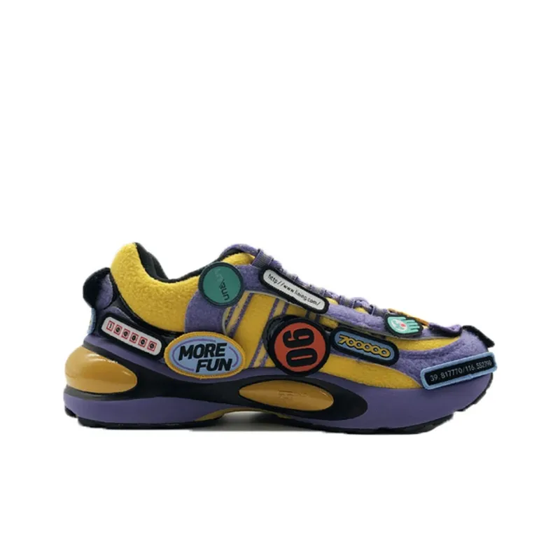 LiNing Low Top Running Shoes Men's Multicolor-1