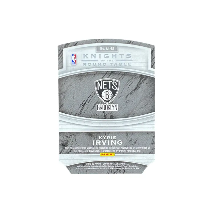 PANINI 2019 20 Crown Nets Irving Material Player Card Quality Universal Sports Cards 1 Pc-1