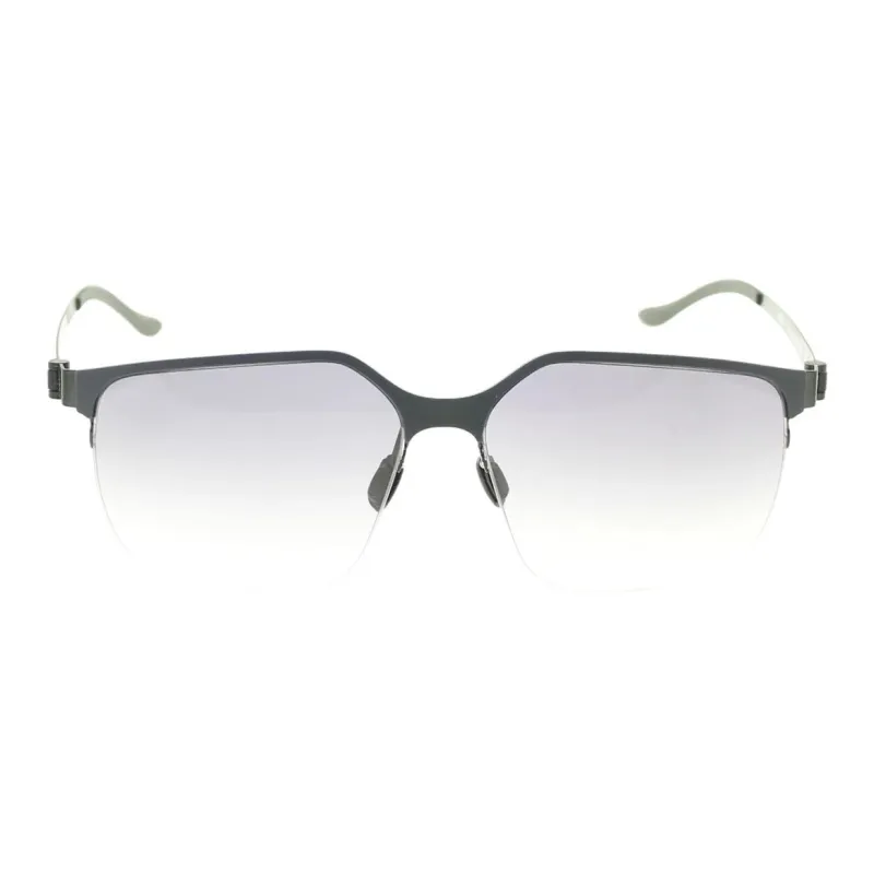 Mercedes Benz Acetate Metal Aviator Sunglasses Men's Dark Blue-1