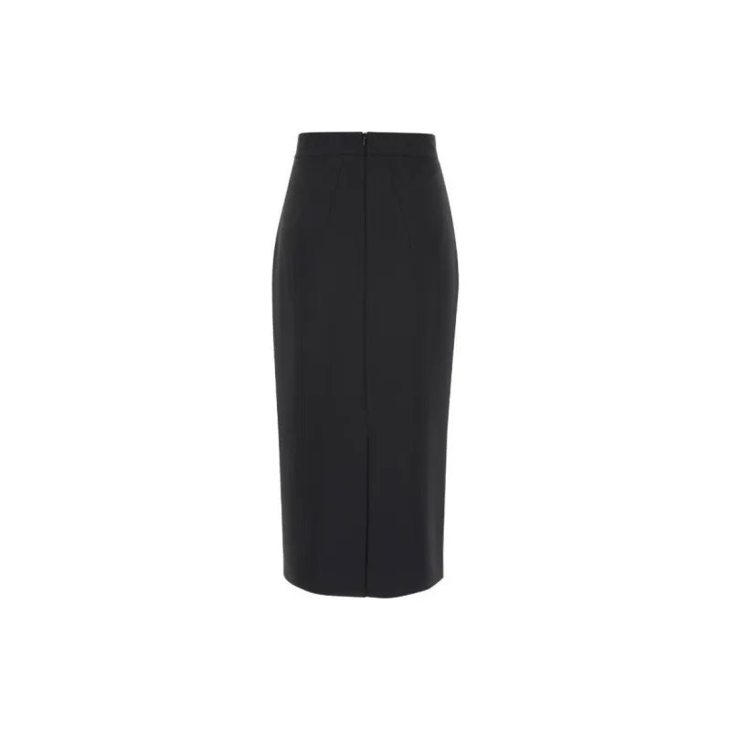 BE PLAIN Casual Long Skirts Women's Black-1