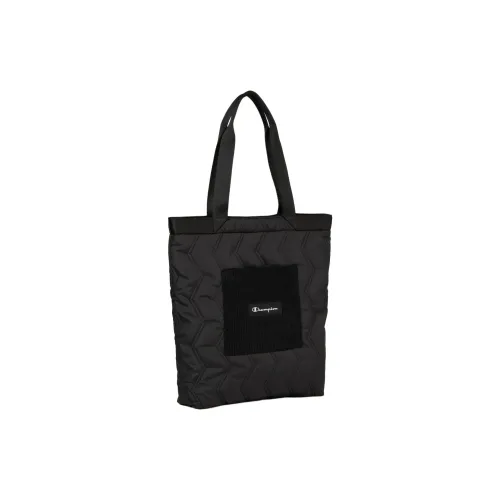 Champion Corduroy Tote Bag Shopping Bag Handbag Shoulder Bag Women's Black
