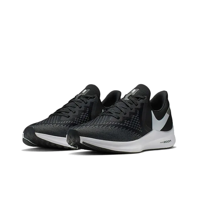 Nike Zoom Winflo 6 Black White Dark Grey-2