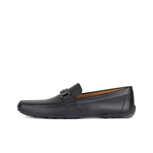 GEOX Men's Casual Shoes Men Low Top Coffee/Black