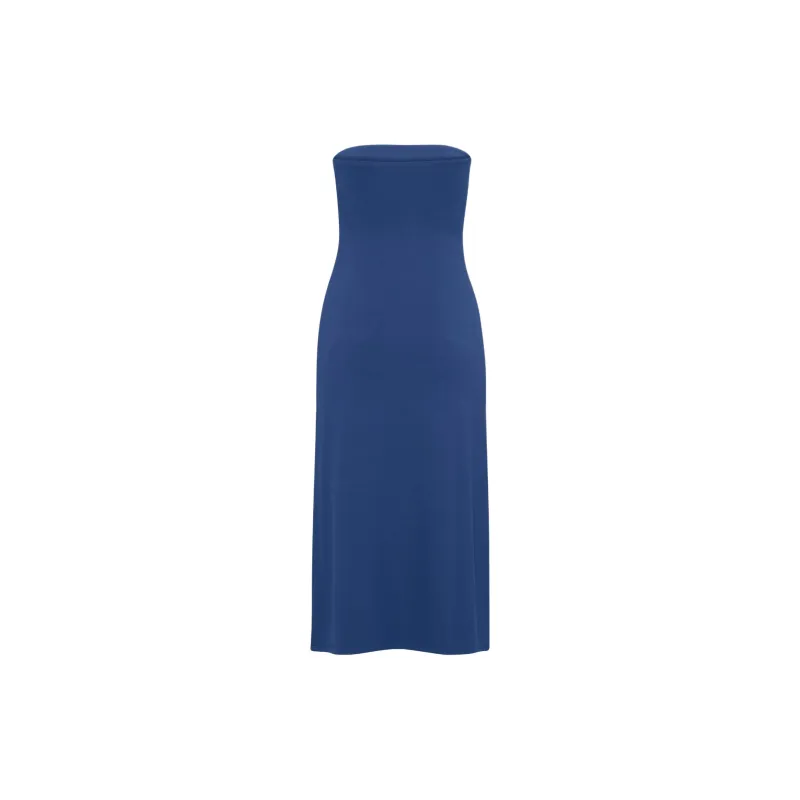 ARITZIA Wilfred New Corelli Midi Dress Sleeveless Dress Women's Ultramarine Blue/Group Blue-1