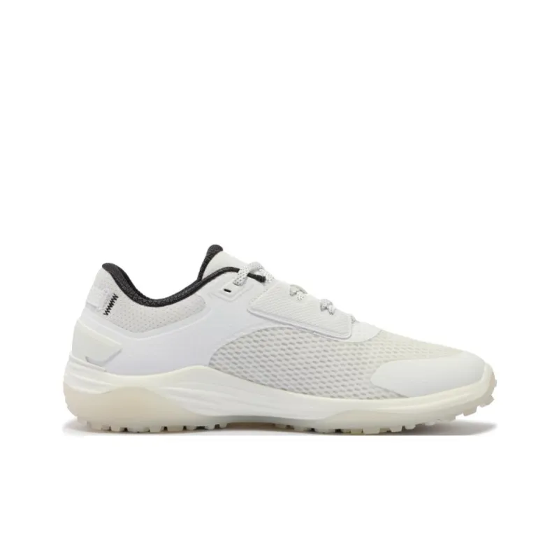 PUMA Golf Cushioning Slip Resistant Low Top Golf Shoes Men's White Black Gray-1