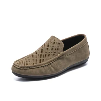 ZULISHI Loafers Men Khaki/Blue