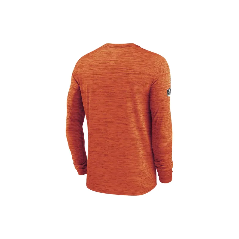 Nike Cincinnati Bengals Sideline Velocity Men's Nike Dri FIT Nfl Long Sleeve T Shirt-1
