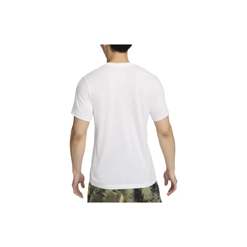 Nike T Shirts Men White-1