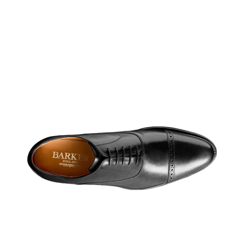 BARKER Burford Dress Shoes Men's Black-3