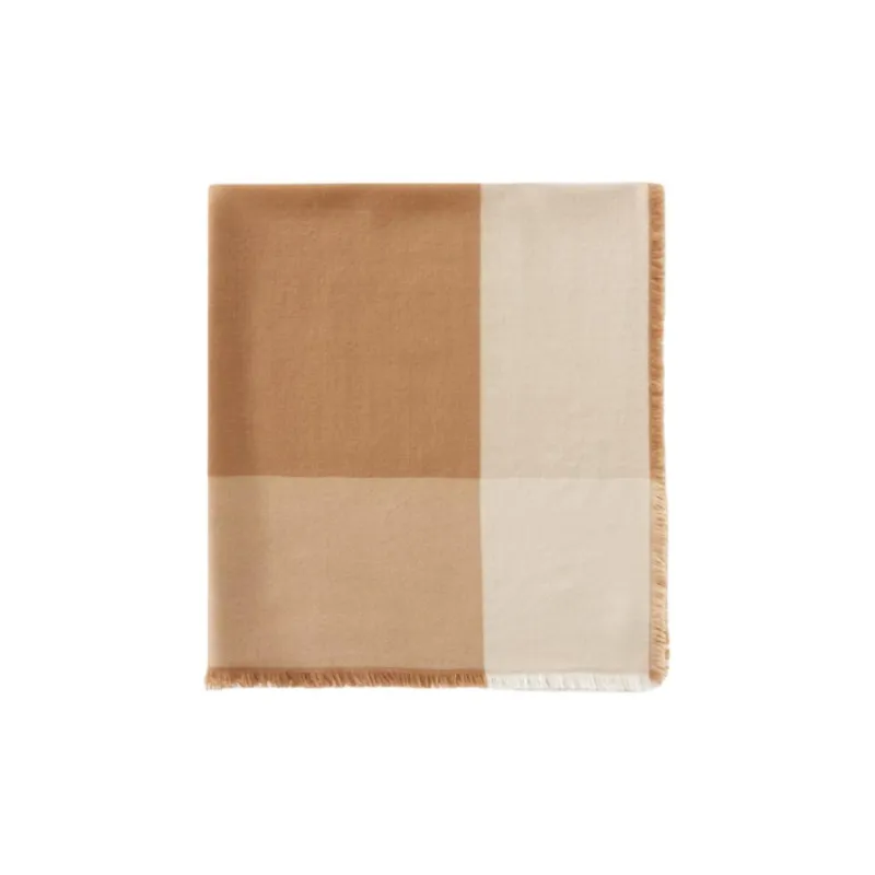 Loro Piana Cashmere, Mulberry Silk Knit Scarves Women's Light Umber-0