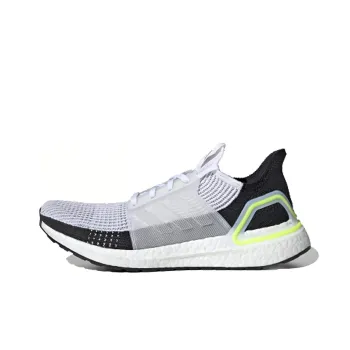 Adidas Ultra Boost 19 White Black Volt