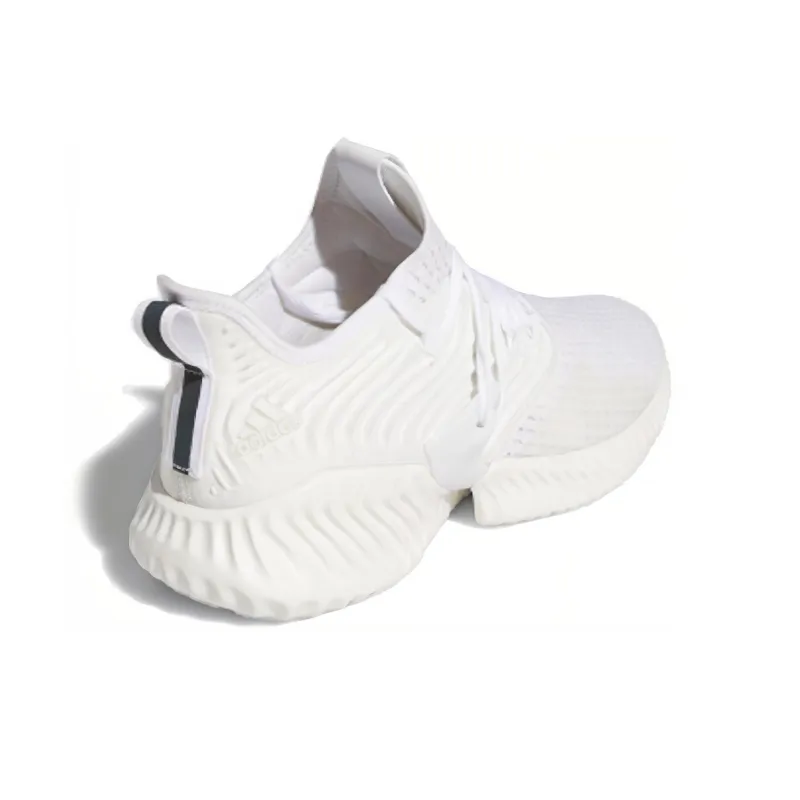 Adidas Alphabounce Instinct Running Shoes Unisex Low Top White-2