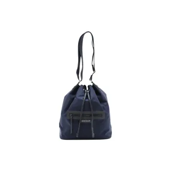 LONGCHAMP Nylon Bucket Bags Shoulder Bags Women's Marine Blue