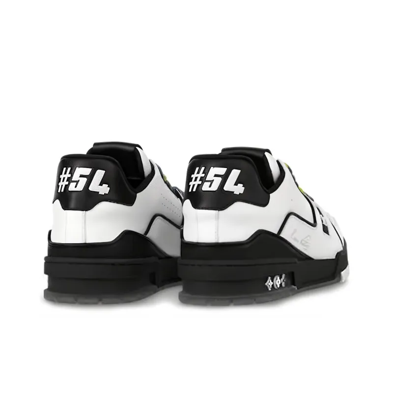 LOUIS VUITTON Lv Trainer Black White-2