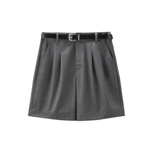 LEDIN Casual Shorts Women's Gray