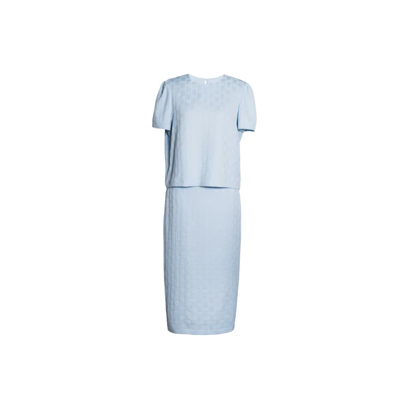 ROEYSHOUSE Skirt Set Women's Light Blue-1