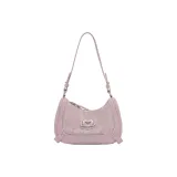 Heart-Shaped Shoulder Bag-Pink