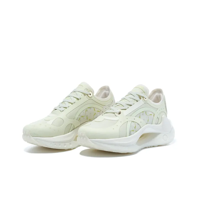 LI NING 1990 Shadow RMX Low Top Sports Casual Shoes Women's Green-1