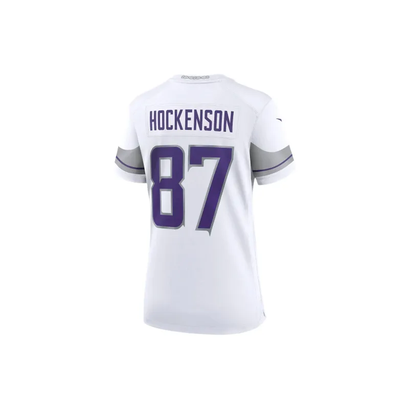 Nike T.J. Hockenson Minnesota Vikings Women's Nike Nfl Game Football Jersey-1