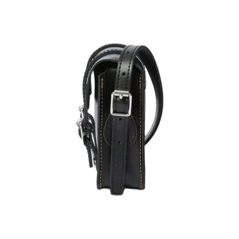 Dr.Martens Smooth Leather Crossbody Bag, Shoulder Bag Mini Unisex Black-3