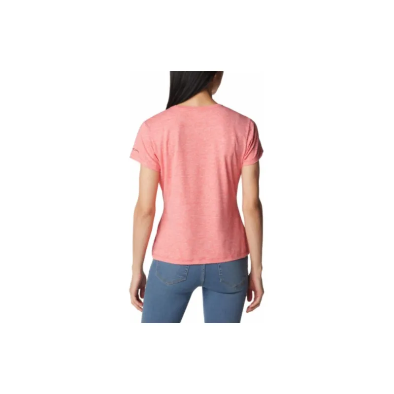 Columbia Sloan Ridge T-Shirt Women's Peach-1