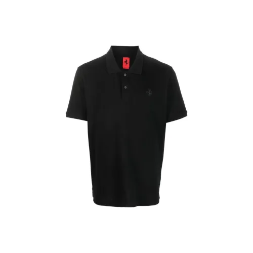 Ferrari Polo Shirts Men Black