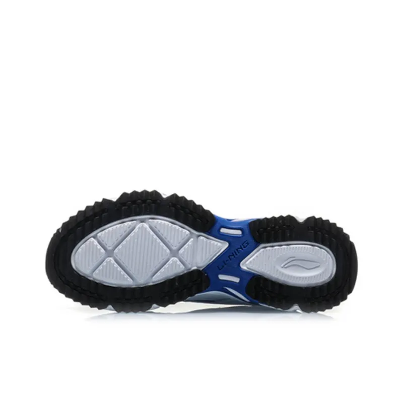LiNing Storm 1 Cushioning, Slip Resistant, And Abrasion Resistant Low Top Running Shoes Men's Storm Blue-4
