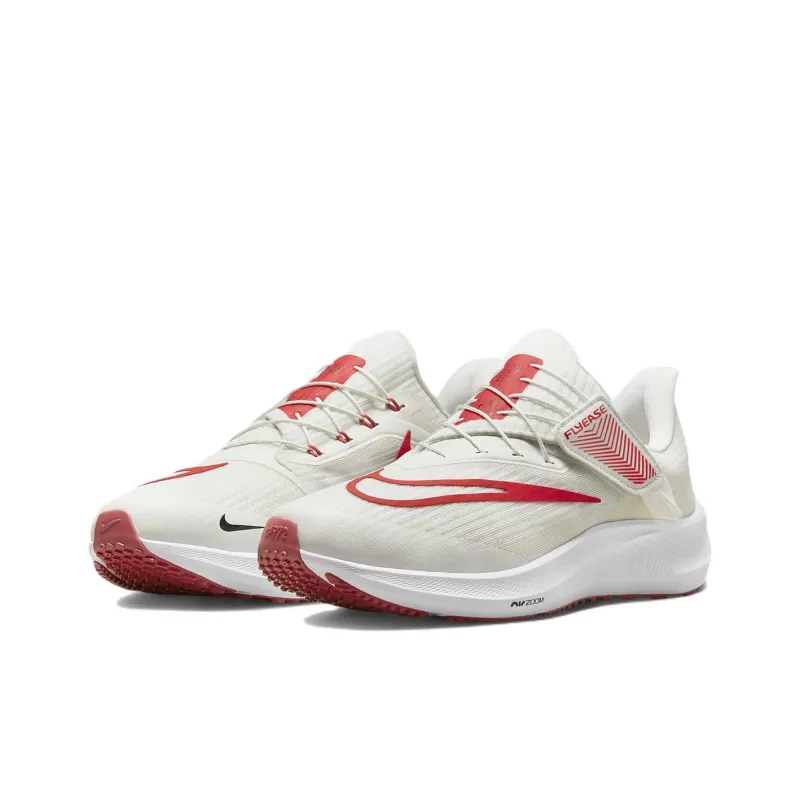 Nike Air Zoom Pegasus FlyEase 'White Light Crimson'-2