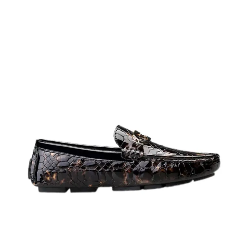 DCK Men's Casual Shoes Men Low Top Black/Brown-1