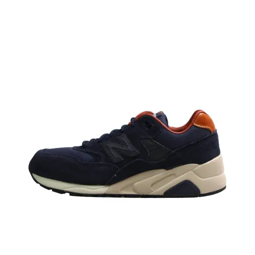 New Balance NB 580 Running Shoes Men Low-Top Navy Blue