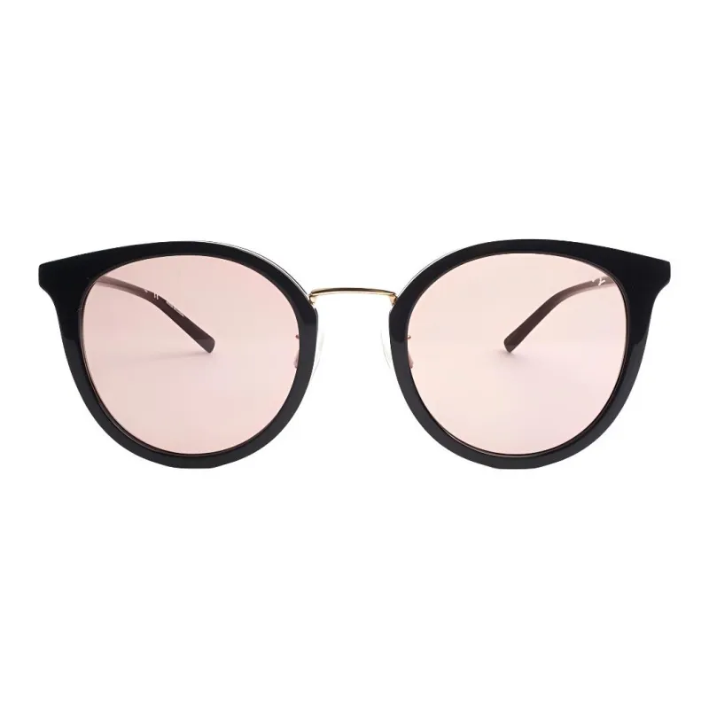 DKNY Round Sunglasses Unisex Black-1