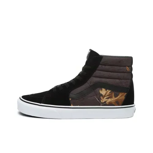 Vans SK8 Skateboard Shoes Unisex High-Top Black/White