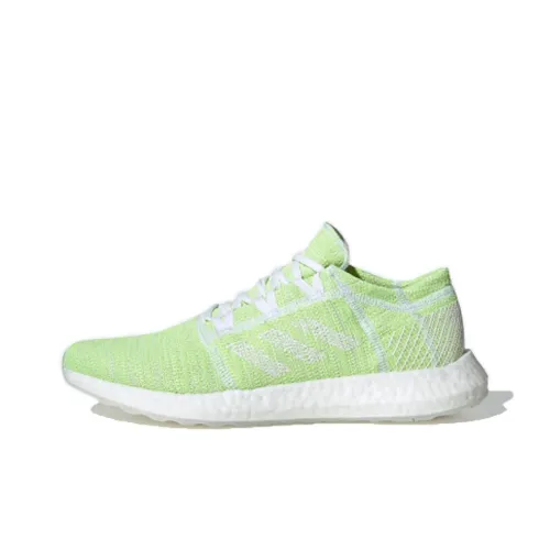 Adidas Pureboost Go Running Shoes Unisex Low-Top Neon Yellow