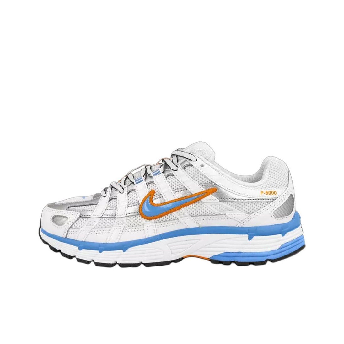 Nike P-6000 White University Blue Women's US W 9.5 - POIZON