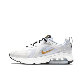 Nike Air Max 200 White Metallic Gold Women's