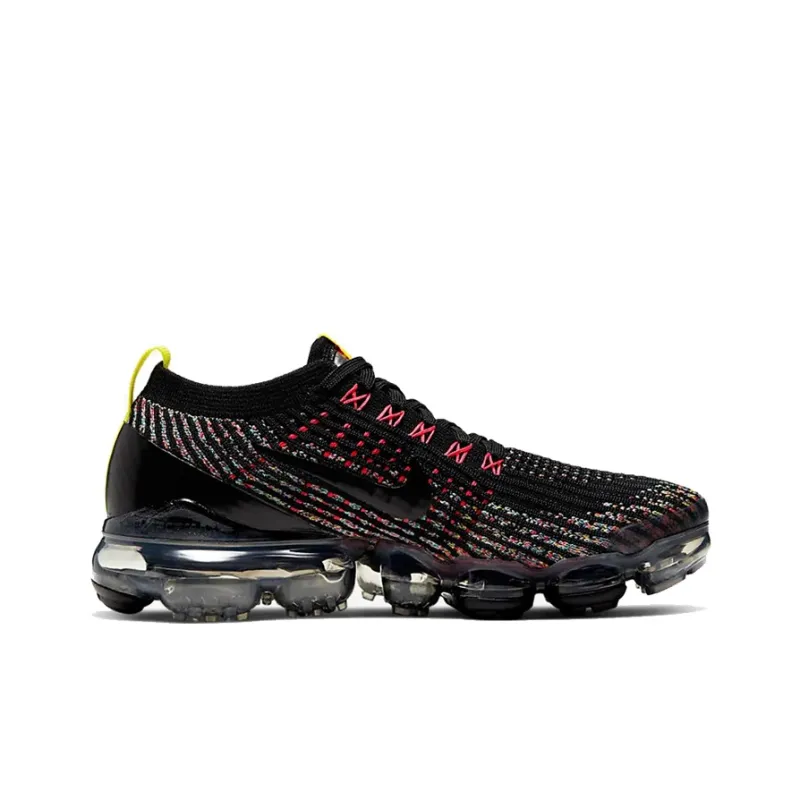 Nike Air VaporMax Flyknit 3 Black Multi Color Women's-1
