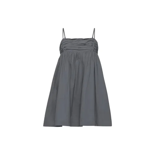 ARITZIA Slip Dresses Women's Vintage Navy/Classic Marine Blue