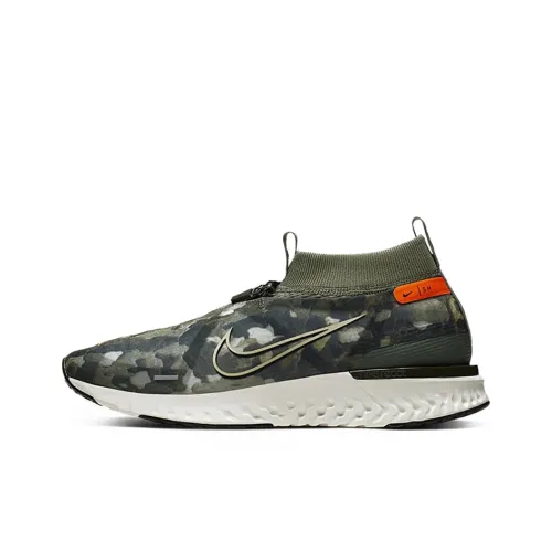 Nike React City Premium Running Shoes Unisex Mid-Top Green