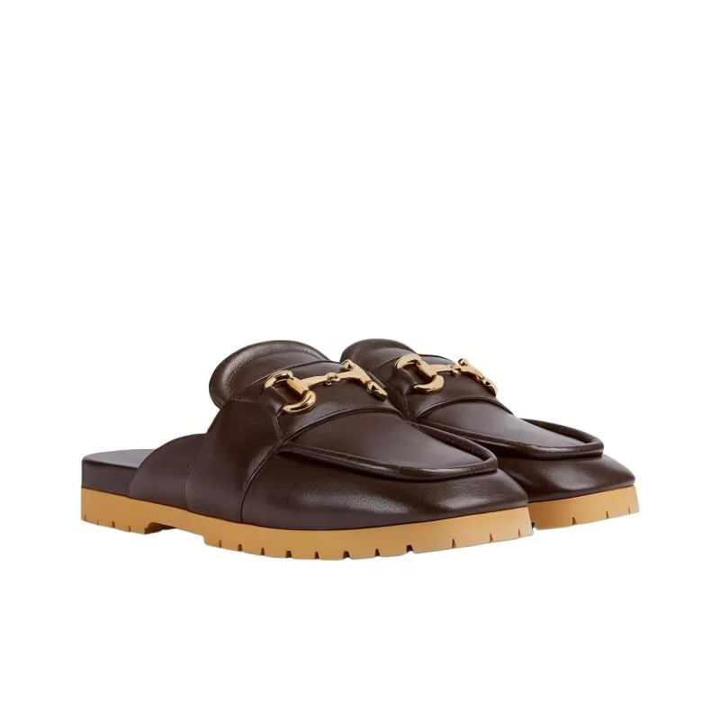 GUCCI Mule 'Horsebit - Cocoa'-1